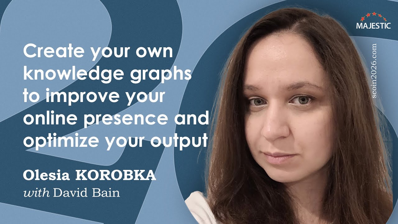 Create your own knowledge graphs to improve your online presence